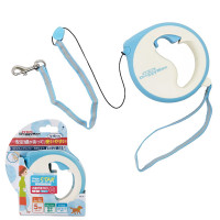 Doggyman Retractable Lead Star S рулетка для собак, трос 5 м, блакитний