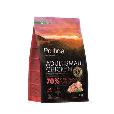 Profine Dog Adult Small Breed Chicken & Potatoes сухой корм с курицей для собак малых пород, 3 кг
