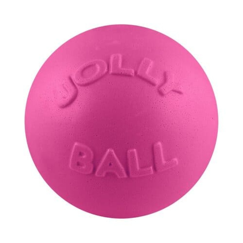 Jolly Pets Bounce-n-Play игрушка для собак розовый, 14 см