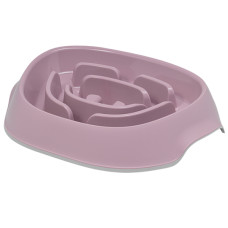 Moderna Slomo миска для повільного годування собак, 950 мл, фіолетова