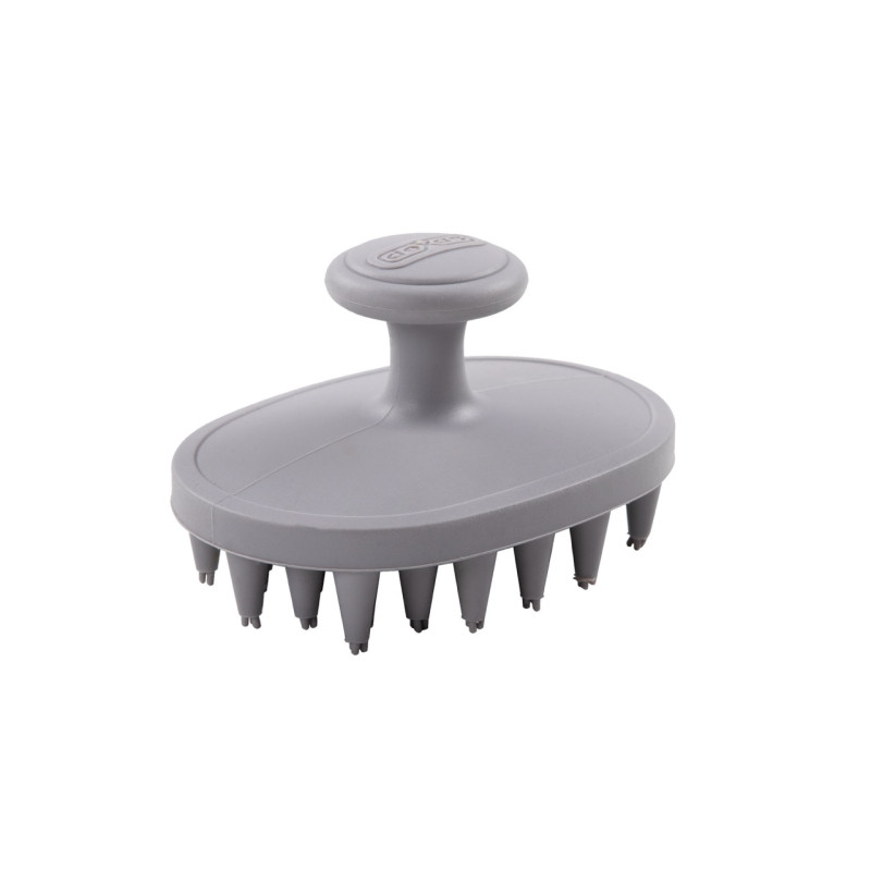 Dexas Brushbuster щетка для купания собак и котов, 10 см, серая
