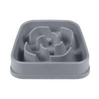 Dexas Slow Maze Feeder миска для повільного годування для собак, 1.44 л, сіра