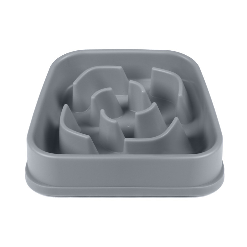 Dexas Slow Maze Feeder миска для повільного годування для собак, 1.44 л, сіра