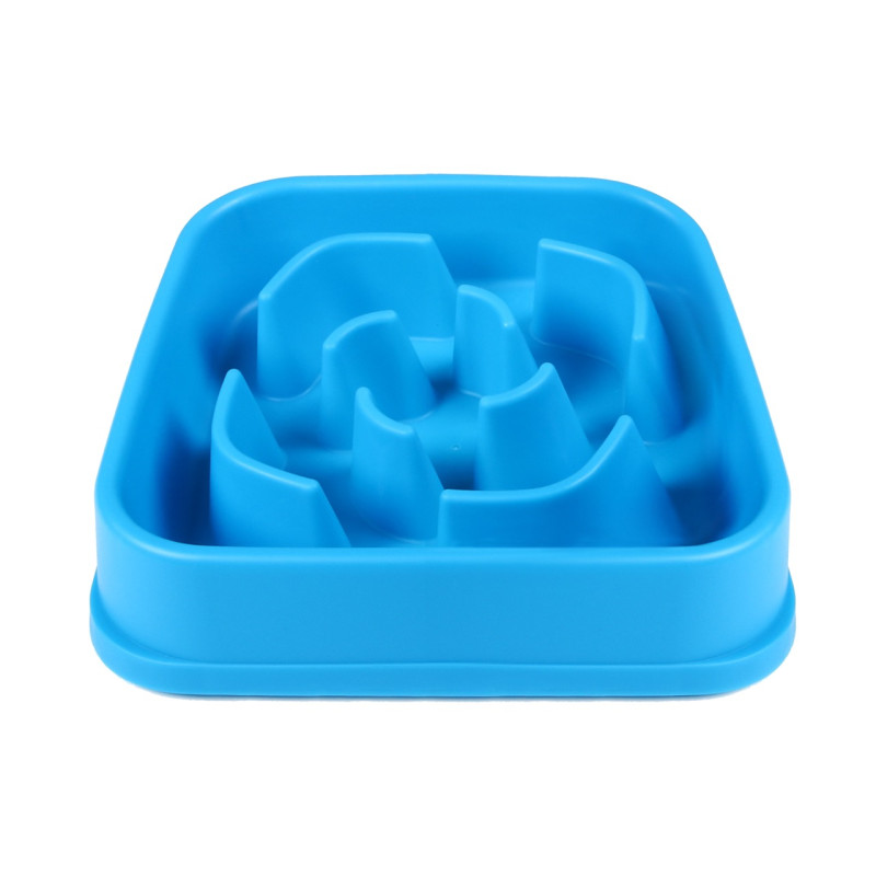 Dexas Slow Maze Feeder миска для повільного годування для собак, 1.44 л, блакитна