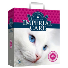 Imperial Care Baby Powder бентонитовый наполнитель с ароматом детской пудры, 6 л