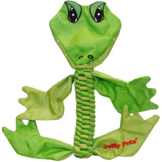 Jolly Pets Flatheads іграшка для собак Алігатор, 13 см