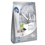 Farmina N&D White Adult Mini сухой корм с рыбой для собак малых пород с белой шерстью, 5 кг