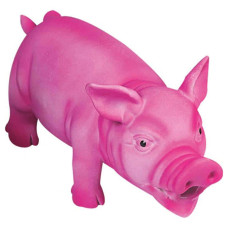 Flamingo Pig іграшка для собак, 22 см, рожева