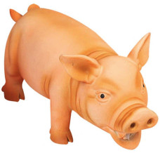 Flamingo Pig игрушка для собак, 22 см, оранжевая