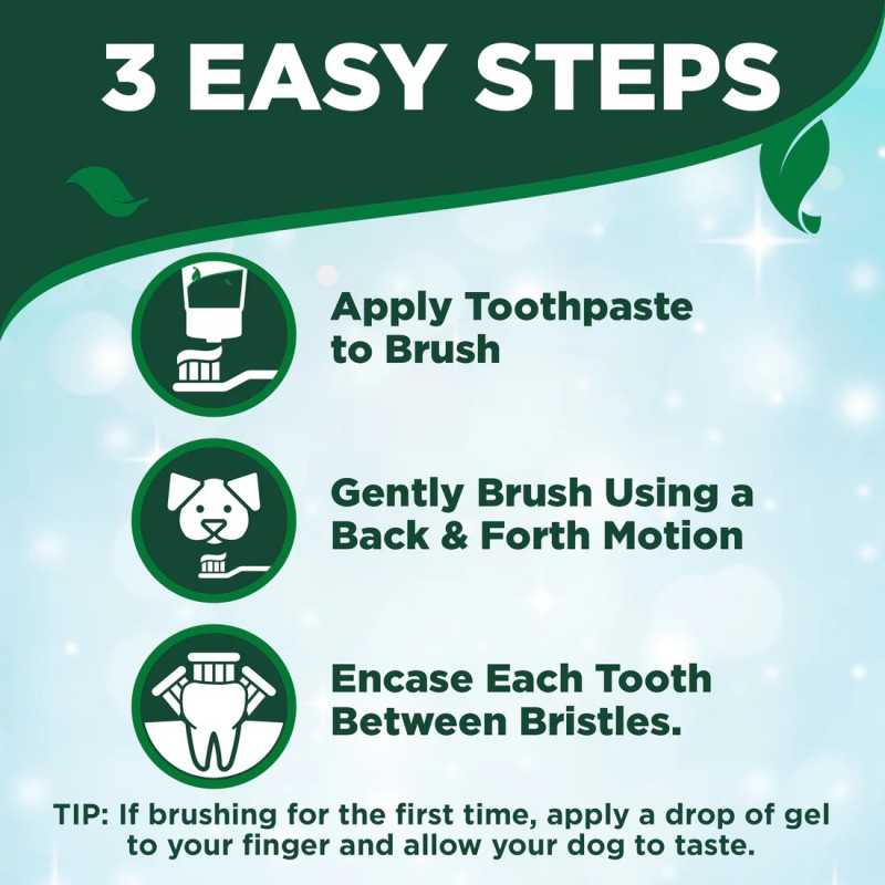 Vet's Best Dental Puppy Kit набор для ухода за зубами щенят, 103 мл - фото 5