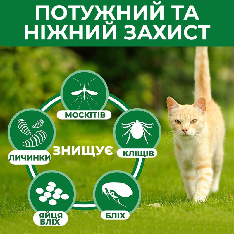 Vet's Best Flea & Tick Home Spray For Cats Cottonspice спрей от блох и клещей для котов и дома, 946 мл - фото 3