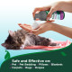 Vet's Best Flea & Tick Waterless Bath For Cats Cottonspice піна від бліх і кліщів для котів, 147 мл - фото 4