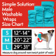 Simple Solution Washable Male Wrap Large многоразовый памперс для кобелей, размер M - фото 9