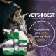 Vetʼs Best Flea & Tick Repellent Collar For Cats нашийник від бліх та кліщів для котів, 60 см - фото 4