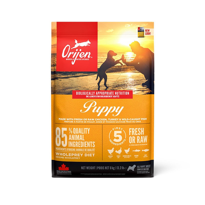 Orijen Puppy сухой корм с мясом и рыбой для щенят 6 кг - фото 2