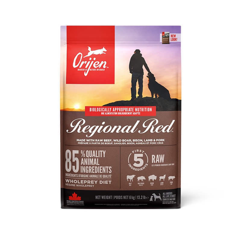 Orijen Regional Red Dog сухой корм с мясом для собак всех возрастов 6 кг - фото 2