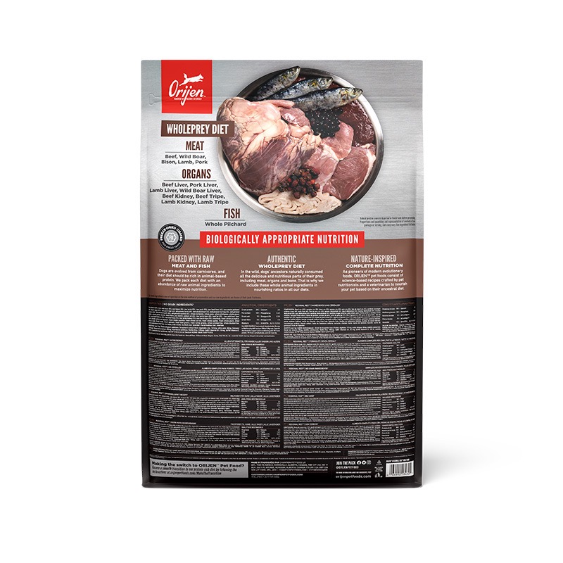 Orijen Regional Red Dog сухой корм с мясом для собак всех возрастов 6 кг - фото 3