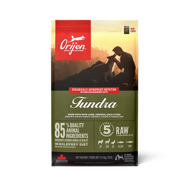 Orijen Tundra Dog сухой корм с мясом и рыбой для собак всех возрастов 11.4 кг - фото 2