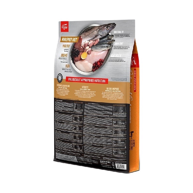 Orijen Original Cat сухой корм с птицей и рыбой для котов всех возрастов 5.4 кг - фото 4