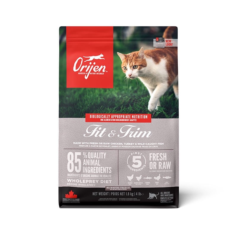 Orijen Fit & Trim сухой корм для котов с избыточным весом 1.8 кг - фото 2