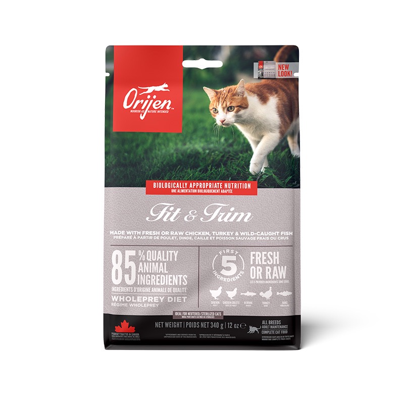 Orijen Fit & Trim сухой корм для котов с избыточным весом 340 гр - фото 2