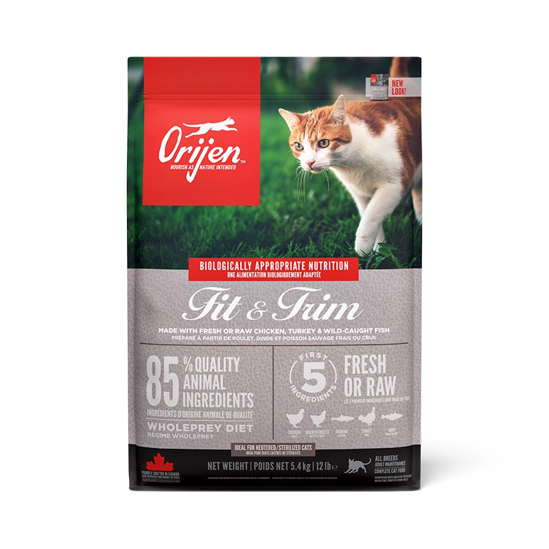 Orijen Fit & Trim сухой корм для котов с избыточным весом 5.4 кг - фото 2
