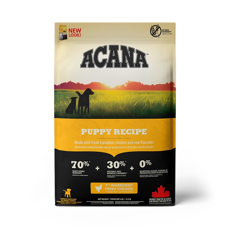 Acana Puppy Recipe сухой корм для щенят всех пород 6 кг - фото 2