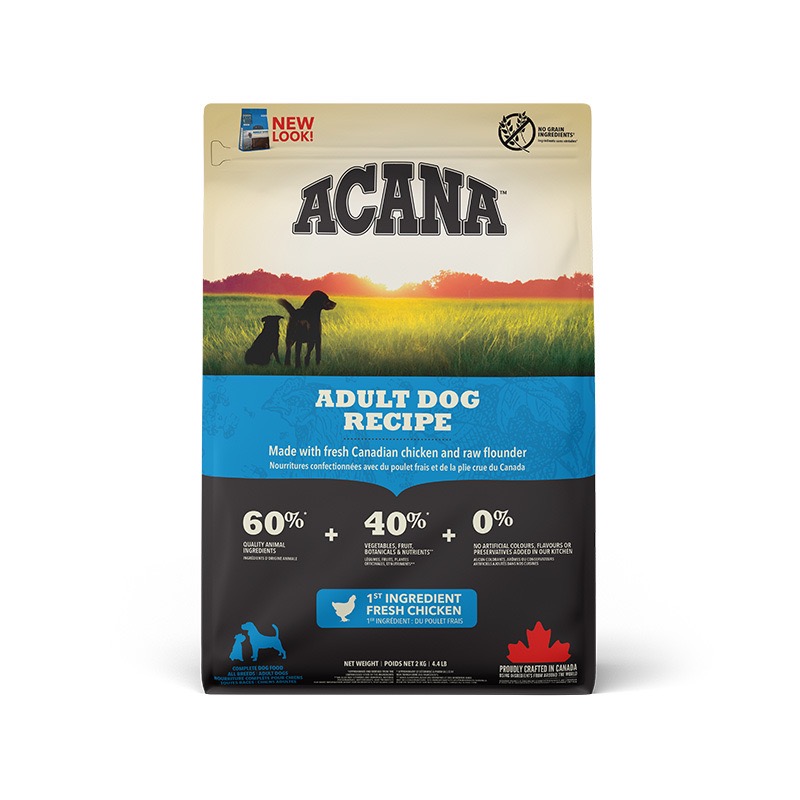 Acana Adult Dog Recipe сухой корм с мясом и рыбой для собак всех возрастов 2 кг - фото 2