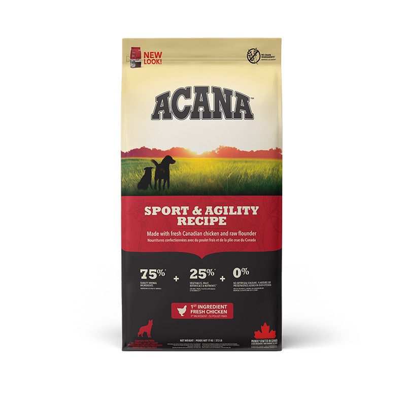 Acana Sport & Agility Recipe сухой корм для активных собак всех возрастов 17 кг - фото 2