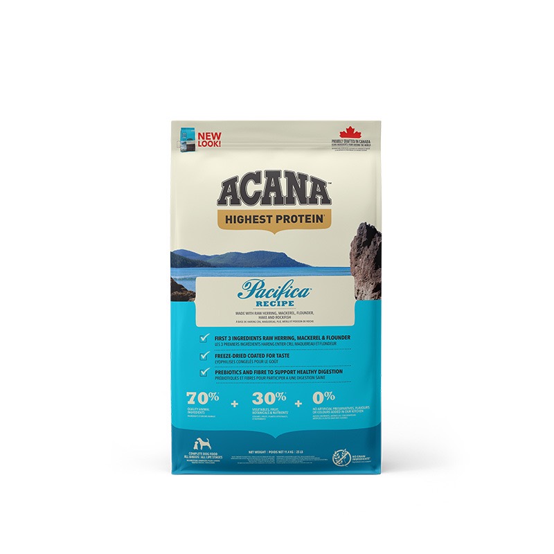 Acana Pacifica Dog Recipe сухой корм с рыбой для собак всех возрастов 11.4 кг - фото 2