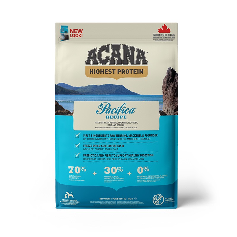 Acana Pacifica Dog Recipe сухий корм з рибою для собак будь-якого віку 6 кг - фото 2