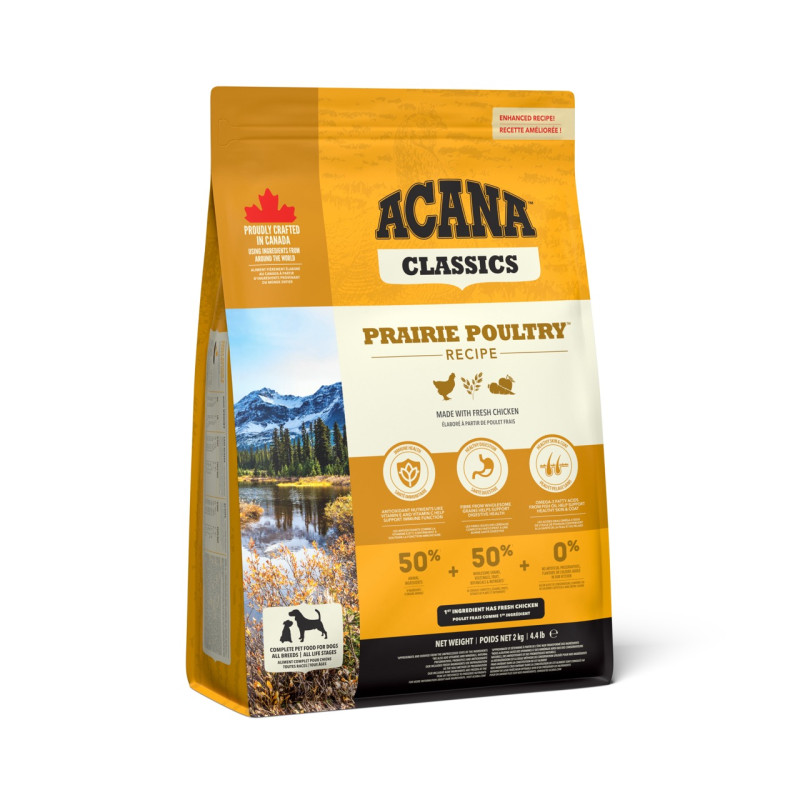 Acana Prairie Poultry сухой корм с мясом птицы для собак всех возрастов 2 кг - фото 3