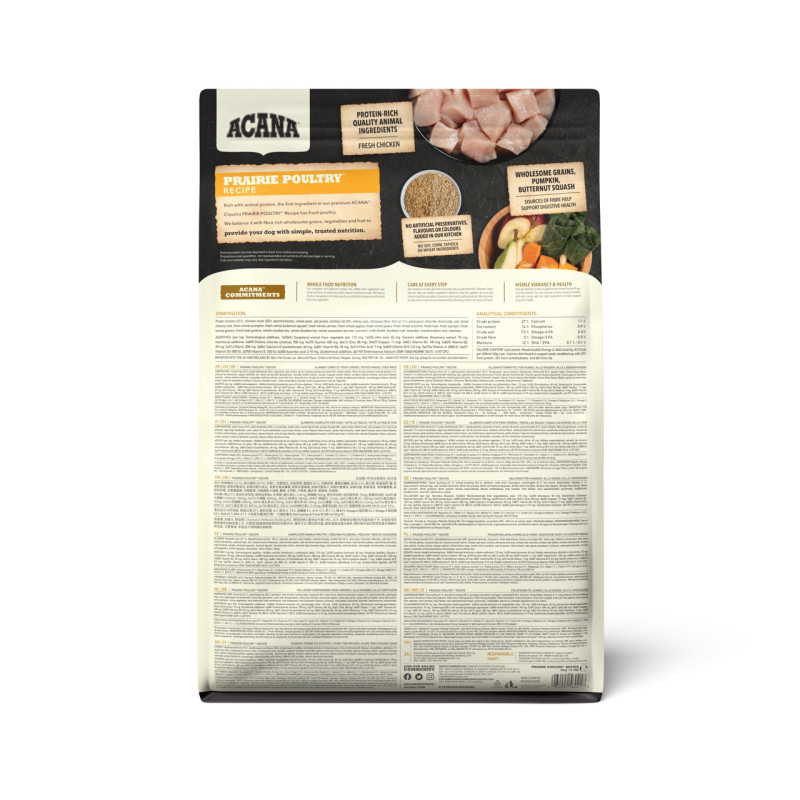Acana Prairie Poultry сухой корм с мясом птицы для собак всех возрастов 2 кг - фото 4