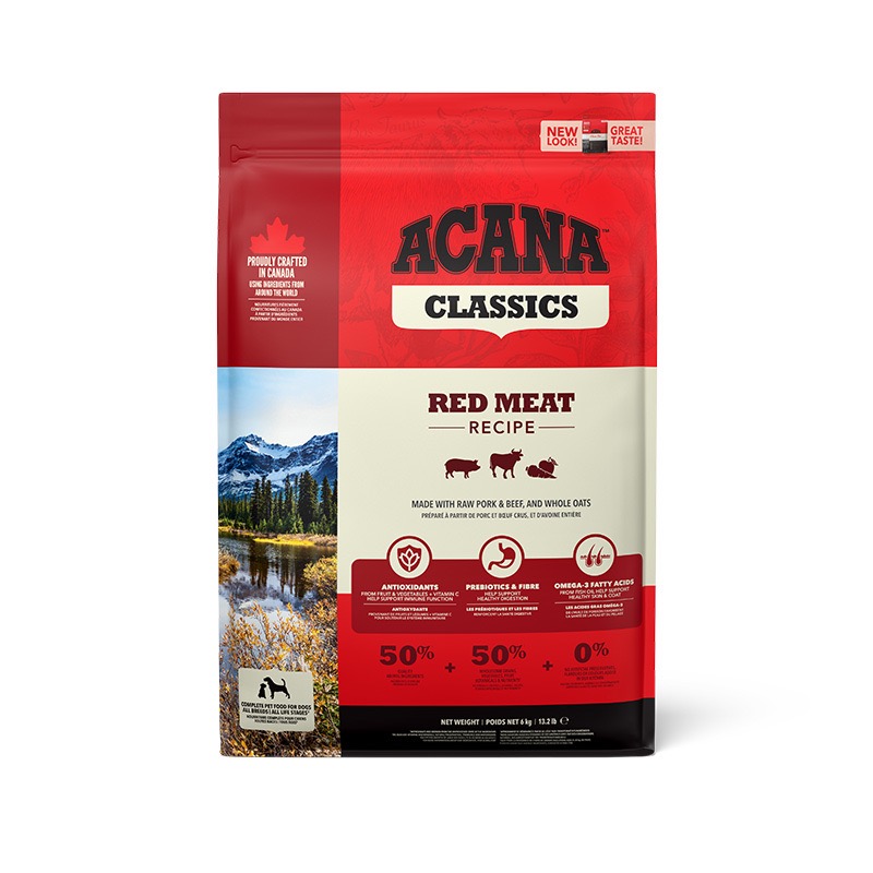 Acana Red Meat Recipe сухой корм с красным мясом для собак всех возрастов 6 кг - фото 2