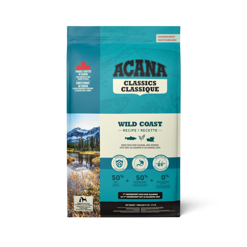 Acana Wild Coast сухой корм с рыбой для собак всех возрастов 9.7 кг - фото 2