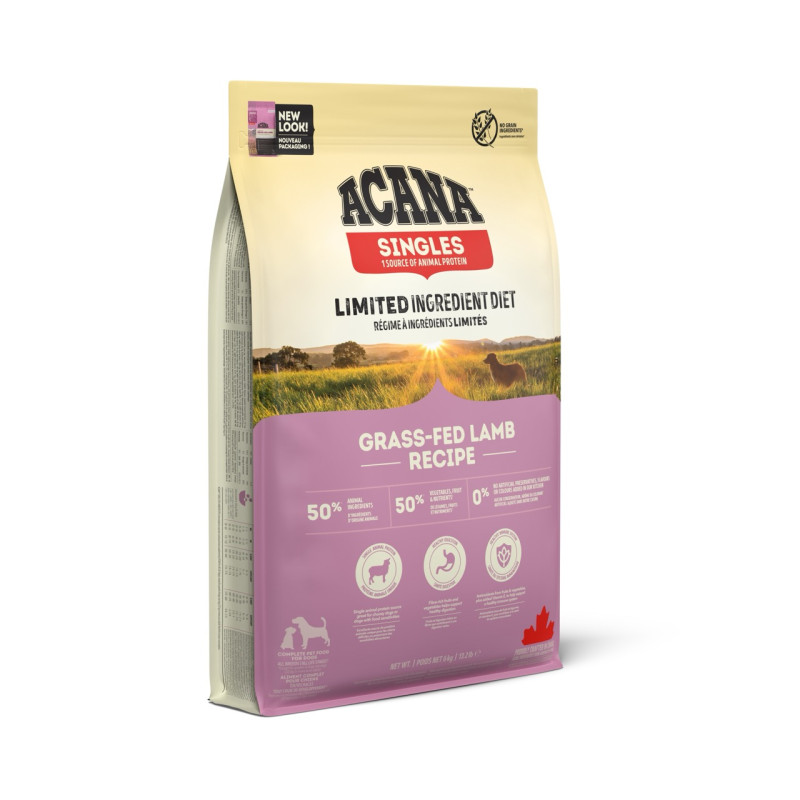 Acana Grass-Fed Lamb сухой корм гипоаллергенный для собак всех возрастов 6 кг - фото 3