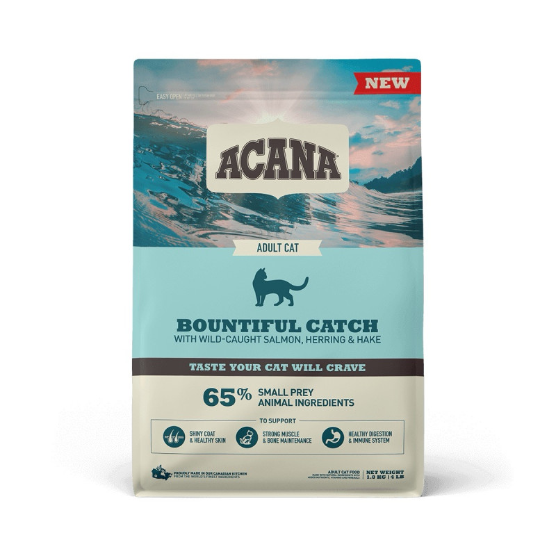 Acana Bountiful Catch Cat сухий корм з рибою для котів 340 гр - фото 2