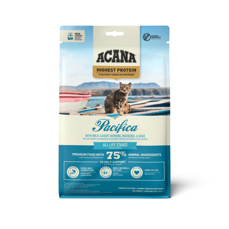 Acana Pacifica cat сухий корм з рибою для котів різного віку 340 гр - фото 2