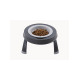 Dexas Single Elevated Feeder миска для собак на складной подставке, 360 мл, серая - фото 2