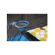 Dexas Collapsible Kennel Bowl миска для собак складная с креплением на клетку, 240 мл, голубая - фото 3