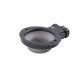 Dexas Collapsible Kennel Bowl миска для собак складная с креплением на клетку, 240 мл, серая - фото 2