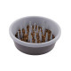 Dexas Slow Feeder Dog Bowl миска для медленного кормления для собак, 1.44 л, серая - фото 2