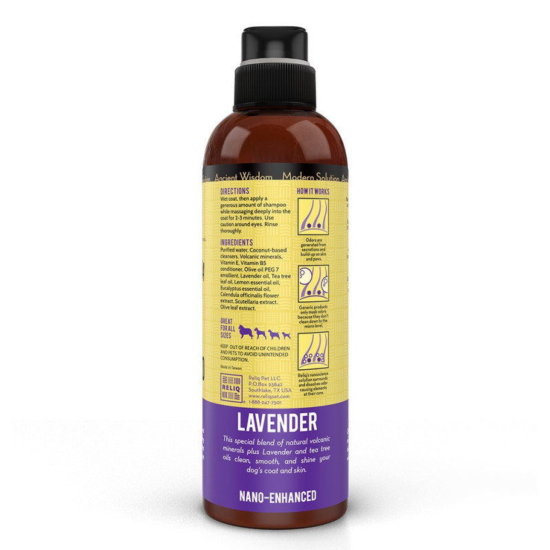 Reliq Mineral Spa Lavender шампунь з лавандою для котів та собак, 500 мл - фото 2