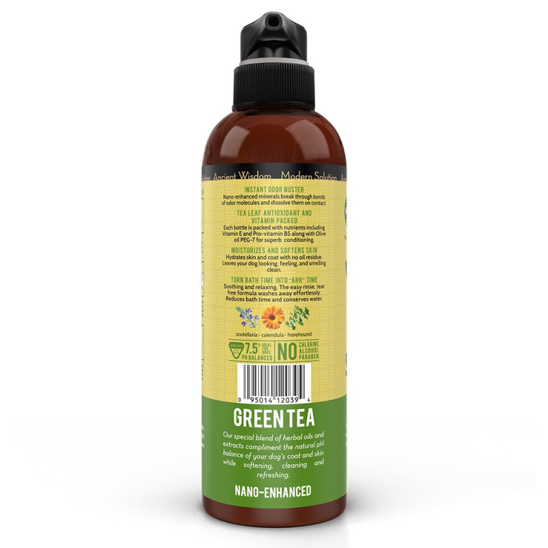 Reliq Mineral Spa Green Tea шампунь з екстрактом зеленого чаю для котів та собак, 500 мл - фото 3