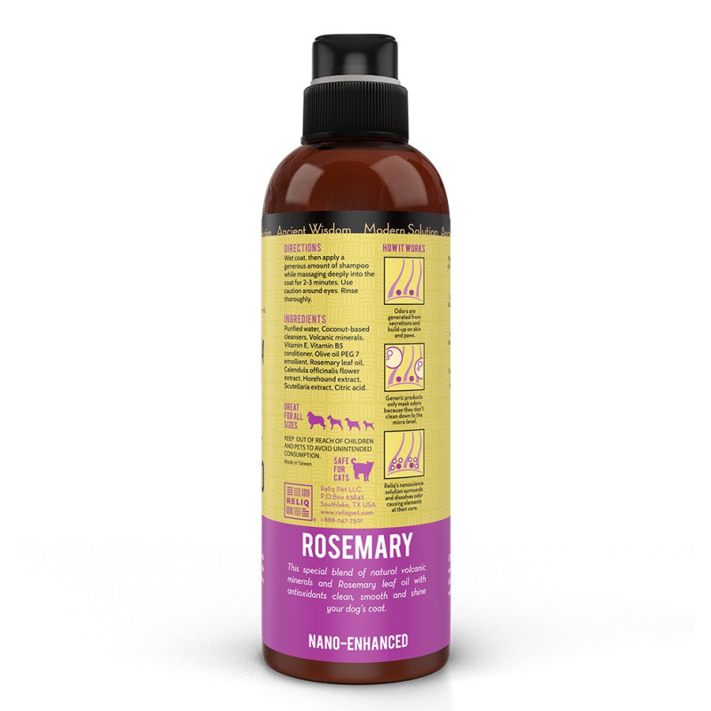 Reliq Mineral Rosemary Shampoo шампунь з розмарином для собак, 500 мл - фото 2