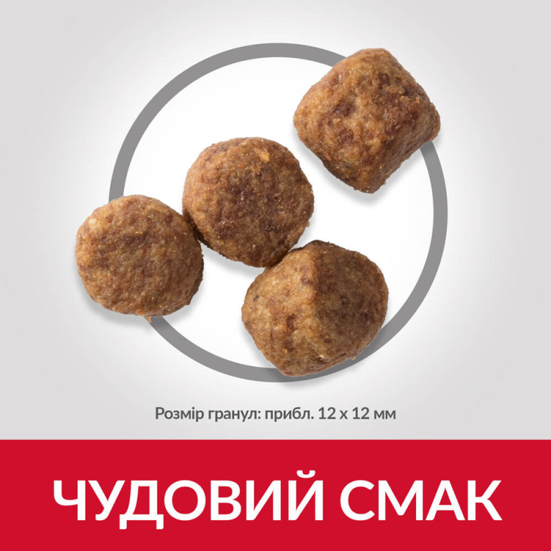 Hill's SP Canine Mature Adult Medium Lamb & Rice сухой корм с ягненком для стареющих собак средних пород 2.5 кг - фото 2