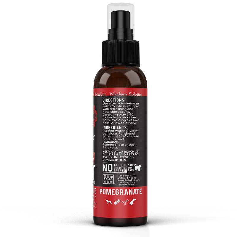 Reliq Botanical Mist-Pomegranate духи для собак и кошек с ароматом грейпфрута, 120 мл - фото 3