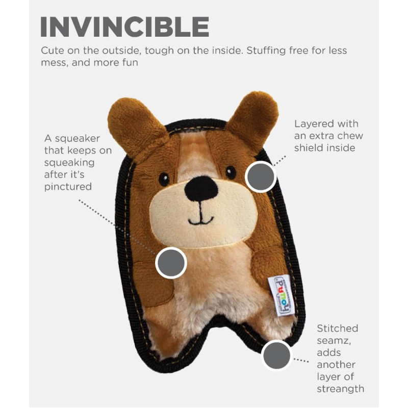 Outward Hound Invincibles Minis Puppy игрушка для щенков - фото 4