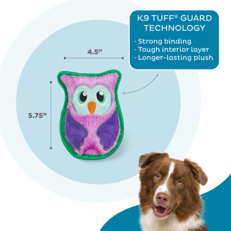 Outward Hound Durablez Owl игрушка для собак, 14.5 см - фото 4
