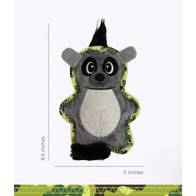 Outward Hound Xtreme Seamz Lemur игрушка для собак, 20 см - фото 5